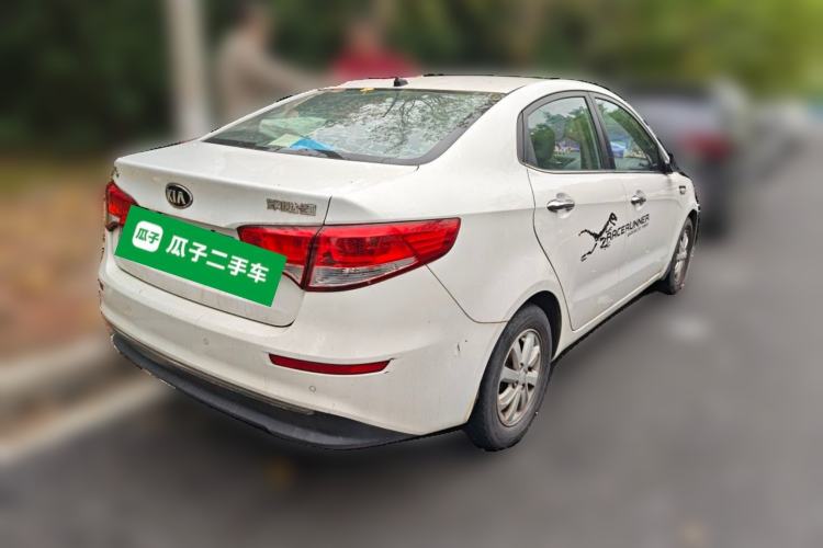 Used Kia K2 2015 Sedan 1.4L Automatic GLS Rear Right 45 Deg