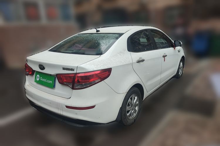 Used Kia K2 2015 Sedan 1.4L MT GLS Rear Right 45 Deg