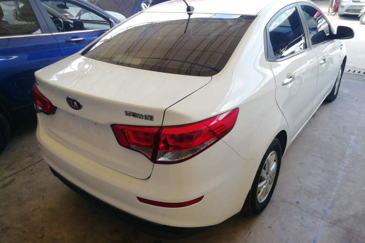 Used Kia K2 2015 Sedan 1.4L Automatic GLS Rear Right 45 Deg