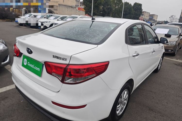 Used Kia K2 2015 Sedan 1.4L Automatic GLS Rear Right 45 Deg