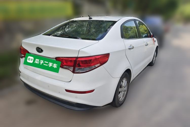 Used Kia K2 2015 Sedan 1.4L MT TOP Rear Right 45 Deg