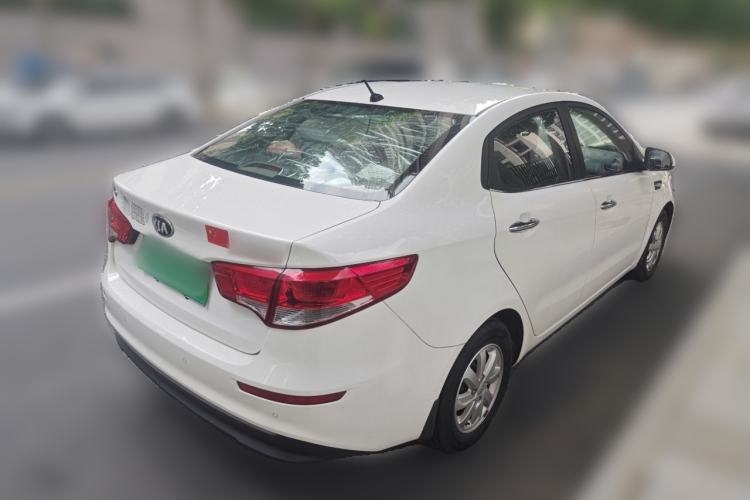 Used Kia K2 2015 Sedan 1.4L MT GLS Rear Right 45 Deg