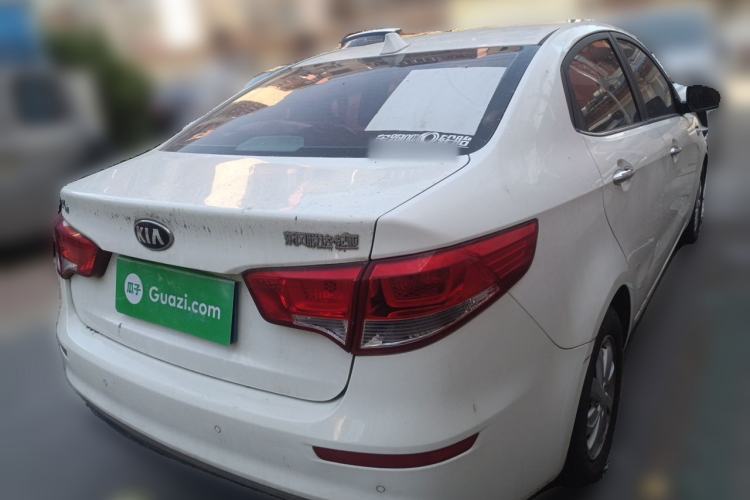 Used Kia K2 2015 Sedan 1.4L Automatic GLS Rear Right 45 Deg