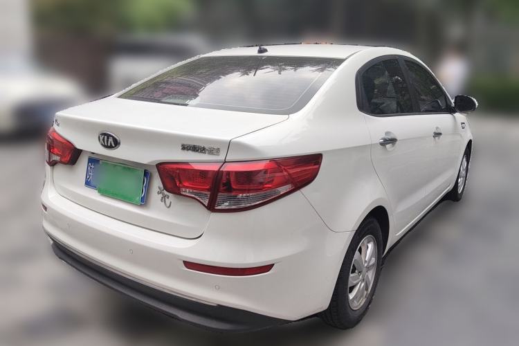 Used Kia K2 2015 Sedan 1.4L MT GLS Rear Right 45 Deg