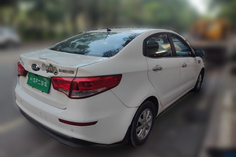 Used Kia K2 2015 Sedan 1.4L Automatic GLS Rear Right 45 Deg