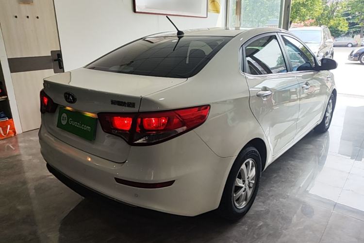 Used Kia K2 2015 Sedan 1.4L Automatic GLS Rear Right 45 Deg