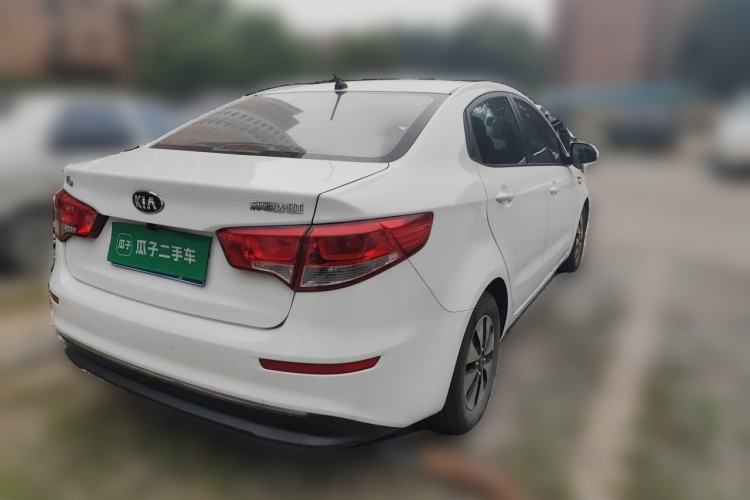 Used Kia K2 2015 Sedan 1.4L Automatic GLS Rear Right 45 Deg