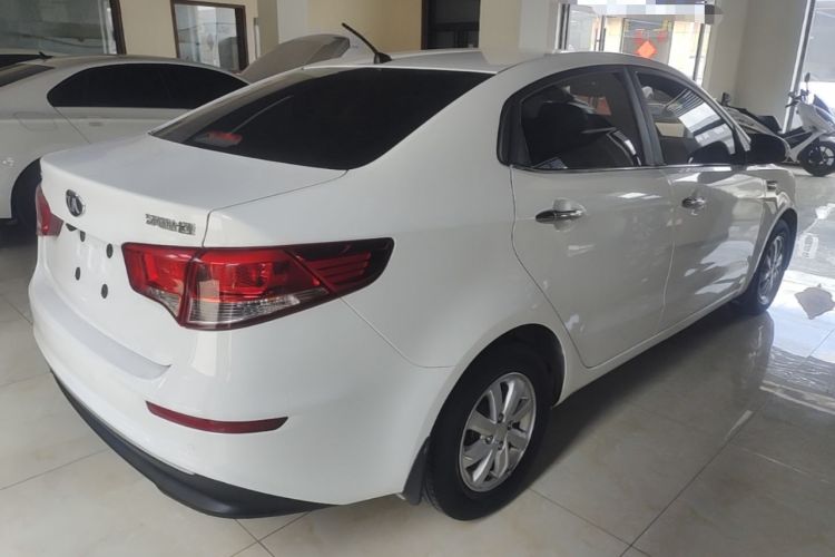 Used Kia K2 2015 Sedan 1.4L MT GLS Rear Right 45 Deg