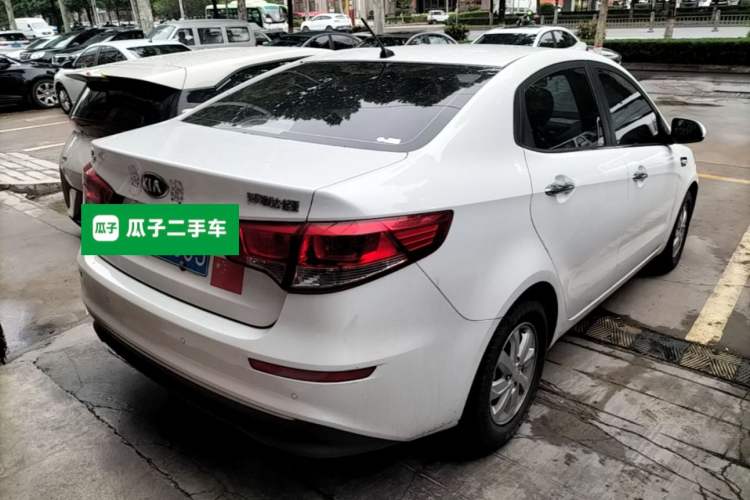 Used Kia K2 2015 Sedan 1.4L Automatic GLS Rear Right 45 Deg