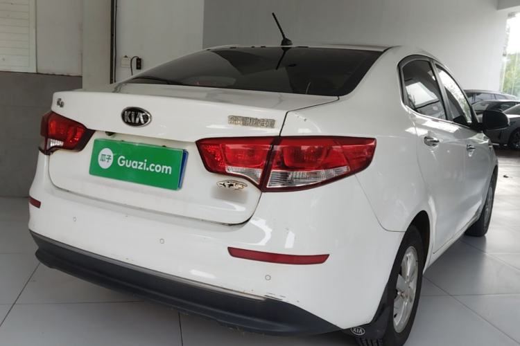 Used Kia K2 2015 Sedan 1.4L MT GLS Rear Right 45 Deg