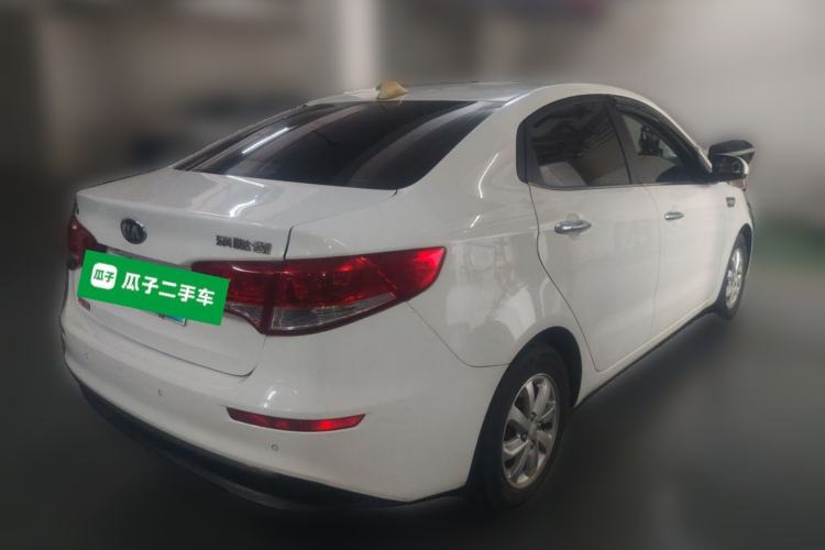 Used Kia K2 2015 Sedan 1.4L Automatic GLS Rear Right 45 Deg