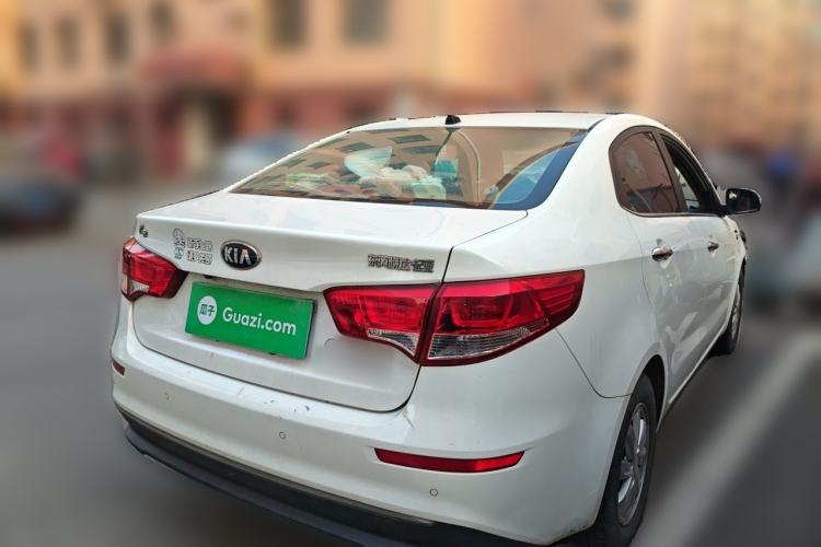 Used Kia K2 2015 Sedan 1.4L MT GLS Rear Right 45 Deg