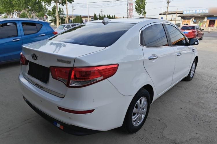 Used Kia K2 2015 Sedan 1.4L MT GLS Rear Right 45 Deg