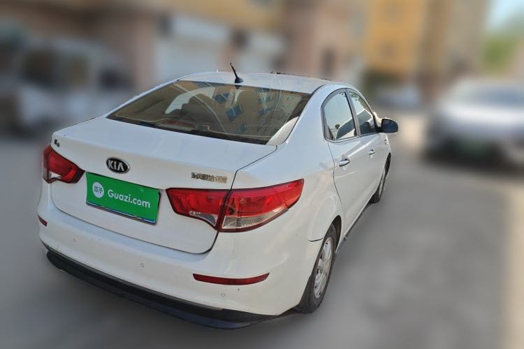 Used Kia K2 2015 Sedan 1.4L MT GLS Rear Right 45 Deg
