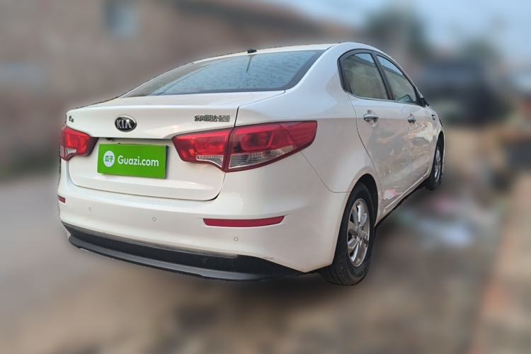 Used Kia K2 2015 Sedan 1.4L MT GLS Rear Right 45 Deg