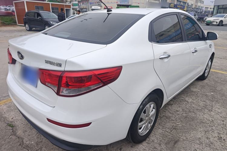 Used Kia K2 2015 Sedan 1.4L Automatic GLS Rear Right 45 Deg
