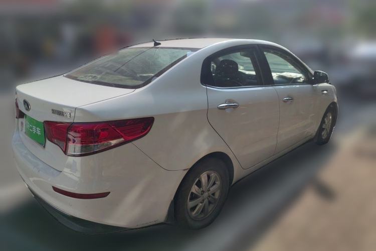 Used Kia K2 2015 Sedan 1.4L MT GLS Rear Right 45 Deg
