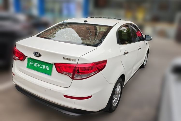 Used Kia K2 2015 Sedan 1.4L MT GLS Rear Right 45 Deg