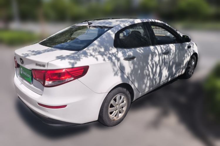 Used Kia K2 2015 Sedan 1.4L MT TOP Rear Right 45 Deg