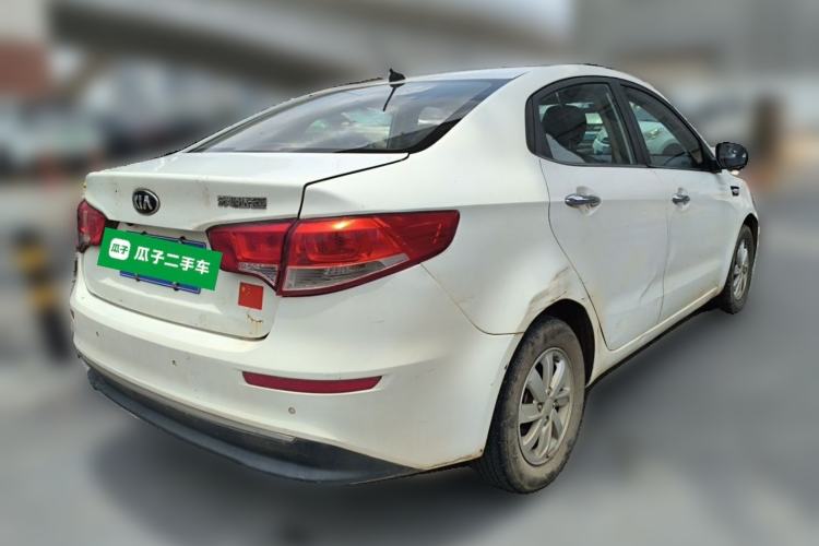 Used Kia K2 2015 Sedan 1.4L MT GLS Rear Right 45 Deg