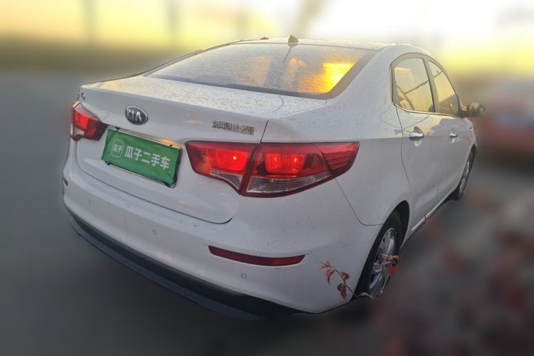 Used Kia K2 2015 Sedan 1.4L Automatic GLS Rear Right 45 Deg