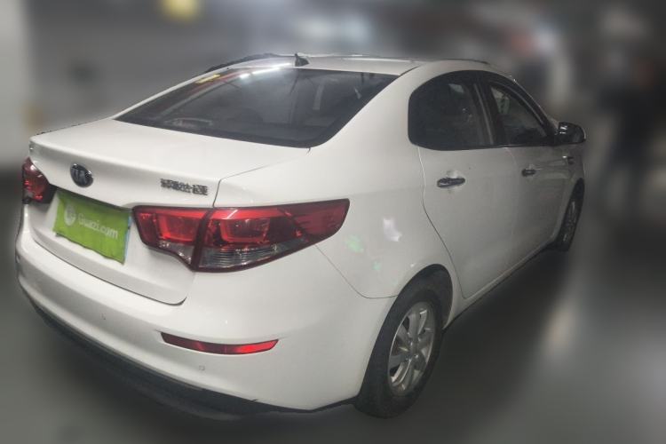 Used Kia K2 2015 Sedan 1.4L MT GLS Rear Right 45 Deg