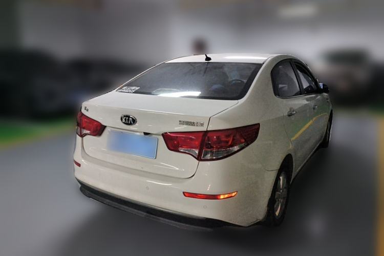 Used Kia K2 2015 Sedan 1.4L Automatic GLS Rear Right 45 Deg