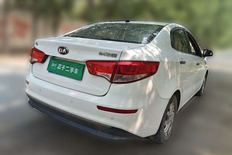 Used Kia K2 2015 Sedan 1.4L MT GLS Rear Right 45 Deg