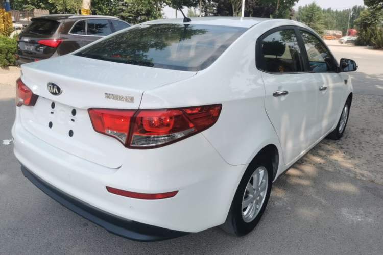 Used Kia K2 2015 Sedan 1.4L MT TOP Rear Right 45 Deg