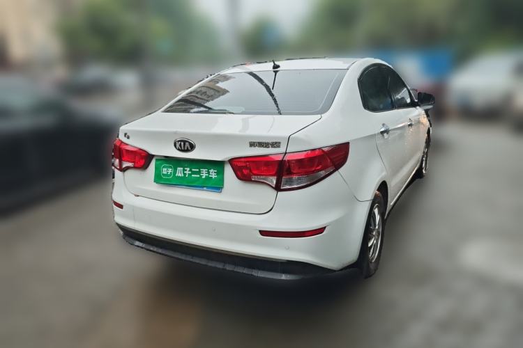 Used Kia K2 2015 Sedan 1.4L Automatic GLS Rear Right 45 Deg