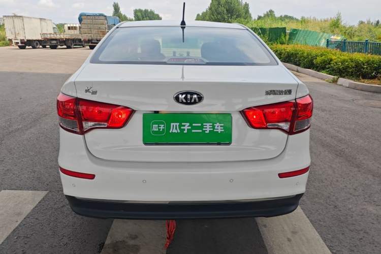 Used Kia K2 2015 Sedan 1.4L Automatic GLS Rear