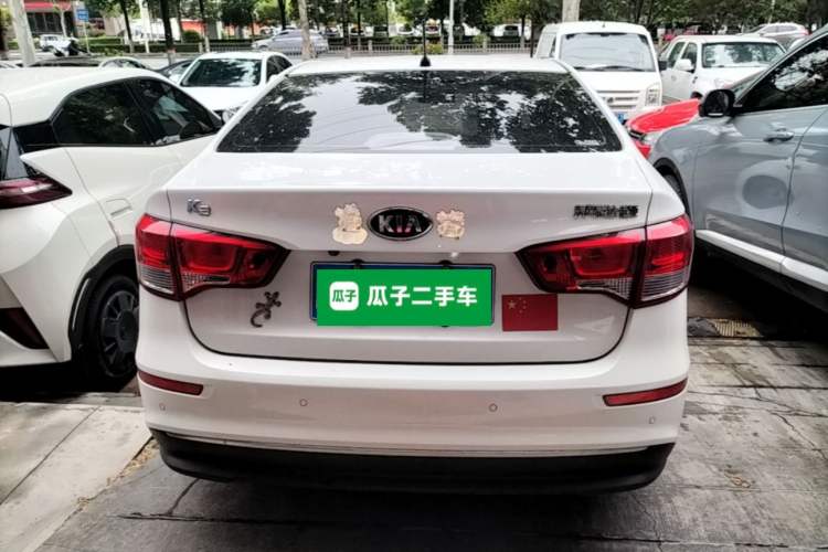 Used Kia K2 2015 Sedan 1.4L Automatic GLS Rear