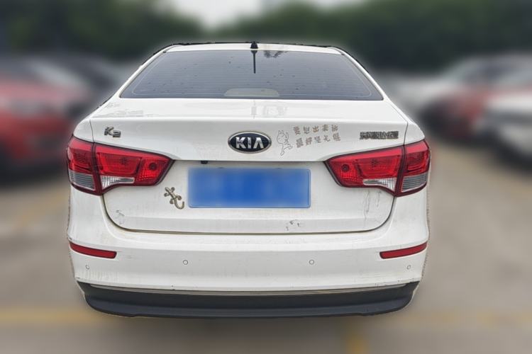 Used Kia K2 2015 Sedan 1.4L Manual Transmission GL Rear