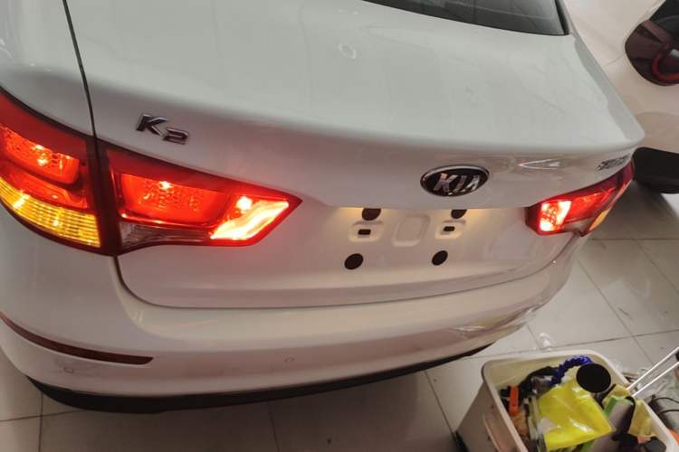 Used Kia K2 2015 Sedan 1.4L Automatic GLS Rear