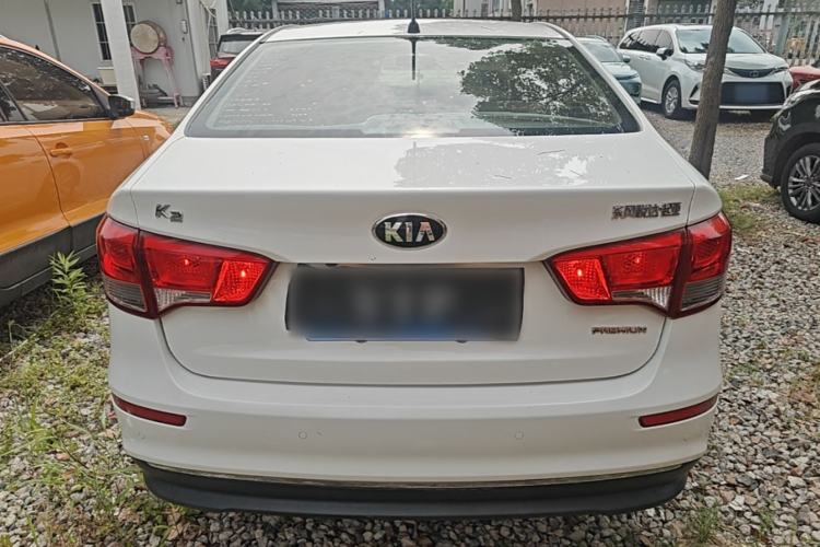 Used Kia K2 2015 Sedan 1.6L Automatic Transmission Premium Rear