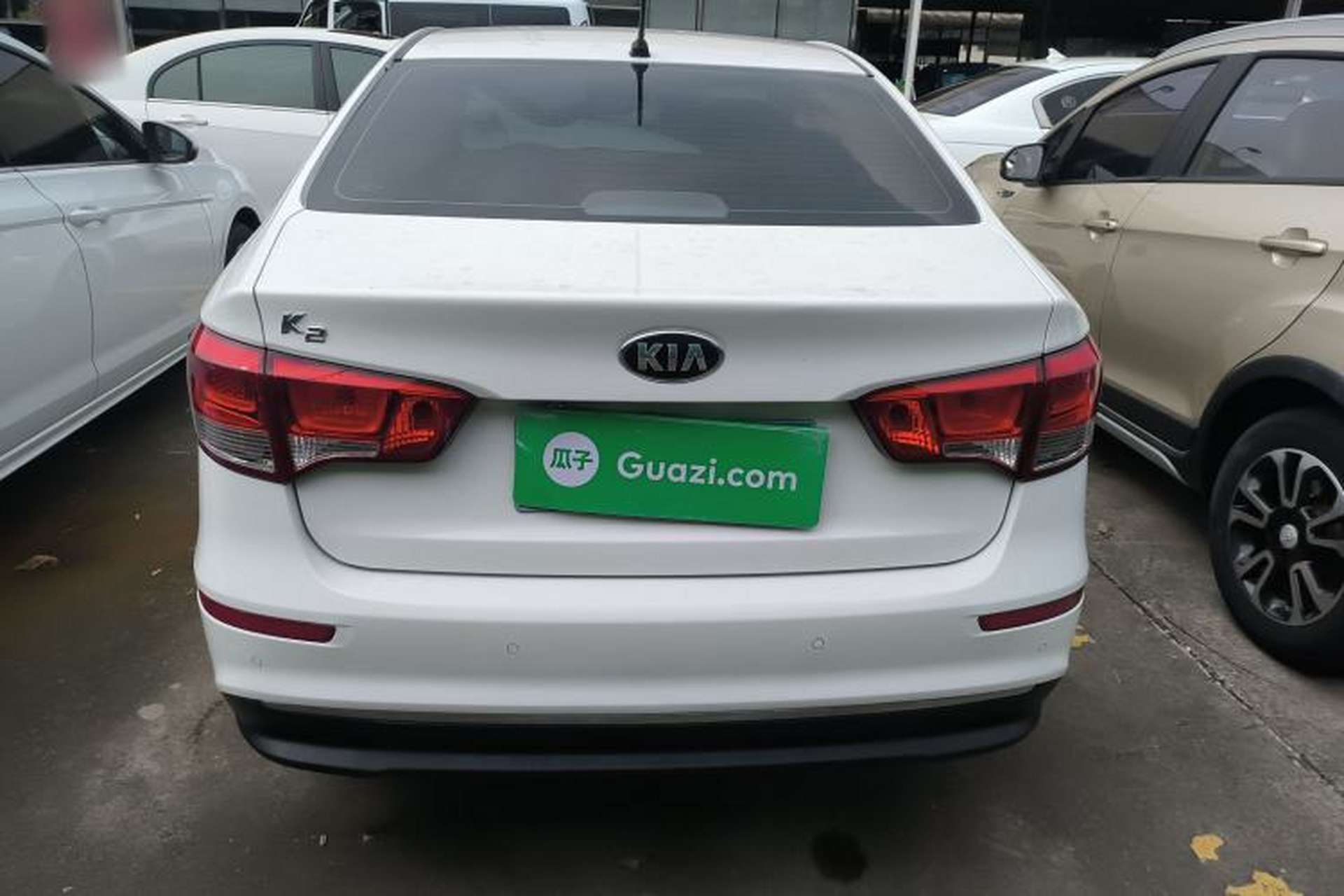 Used Kia K2 2015 Sedan 1.6L Automatic Transmission Premium Rear