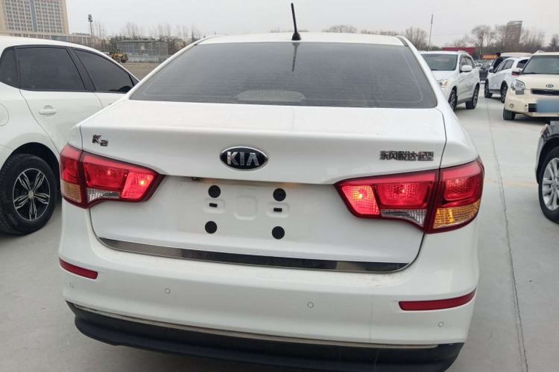 Used Kia K2 2015 Sedan 1.4L MT GLS Rear