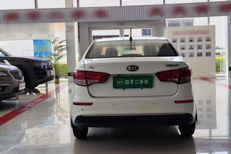 Used Kia K2 2015 Sedan 1.4L MT GLS Rear