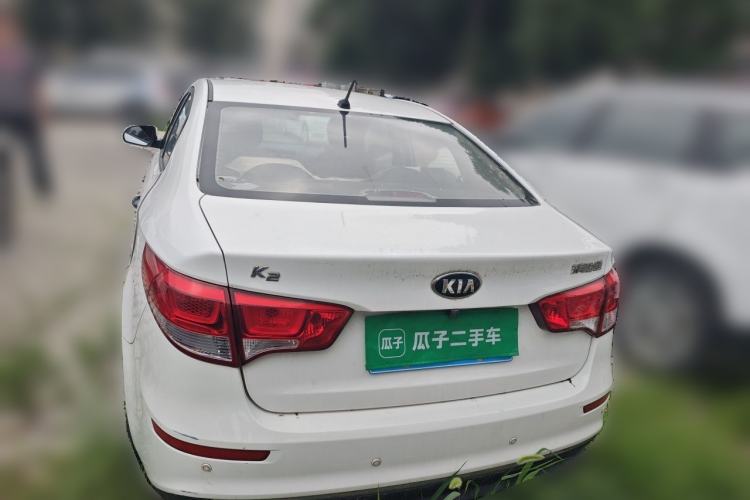 Used Kia K2 2015 Sedan 1.4L Automatic GLS Rear