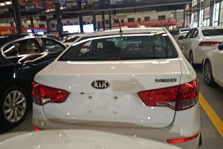 Used Kia K2 2015 Sedan 1.4L Automatic GLS Rear