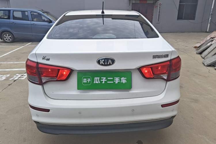Used Kia K2 2015 Sedan 1.4L MT GLS Rear