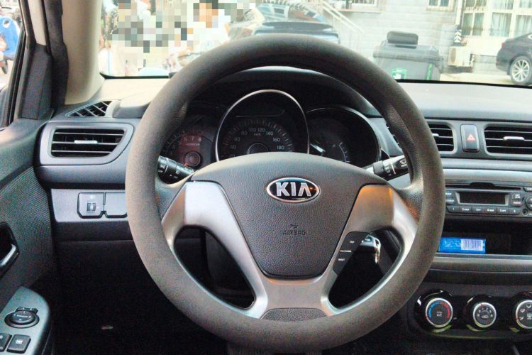 Used Kia K2 2015 Sedan 1.4L Automatic GLS Steering Wheel