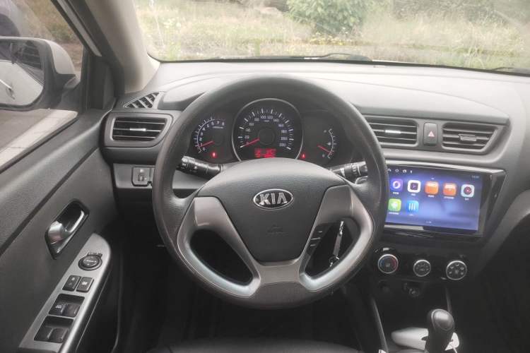 Used Kia K2 2015 Sedan 1.4L Automatic GLS Steering Wheel