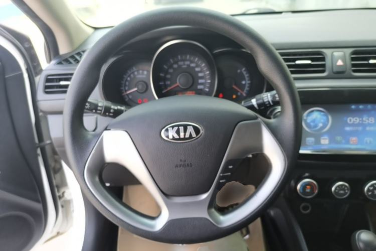 Used Kia K2 2015 Sedan 1.4L Automatic GLS Steering Wheel