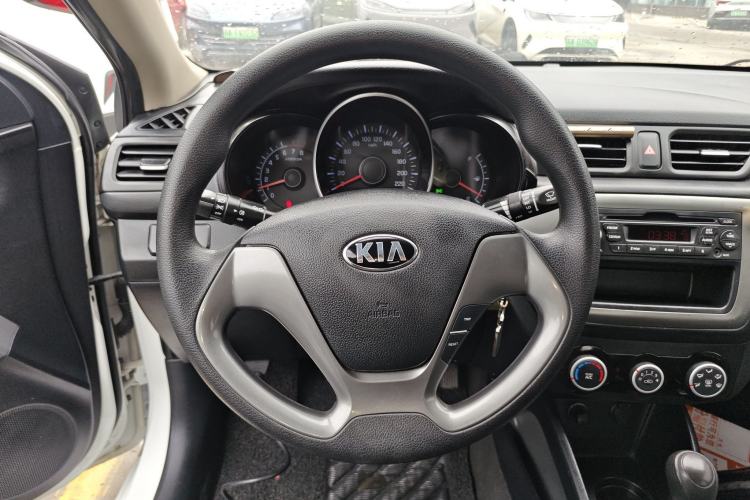 Used Kia K2 2015 Sedan 1.4L Automatic GLS Steering Wheel