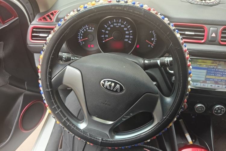 Used Kia K2 2015 Sedan 1.4L Automatic GLS Steering Wheel