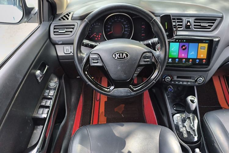 Used Kia K2 2015 Sedan 1.6L Automatic Transmission Premium Steering Wheel