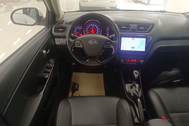 Used Kia K2 2015 Sedan 1.6L Automatic Transmission Premium Steering Wheel