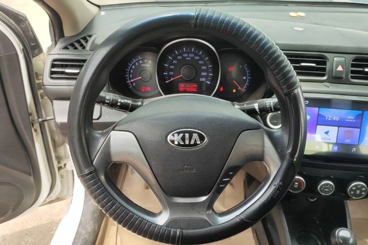 Used Kia K2 2015 Sedan 1.4L Automatic GLS Steering Wheel