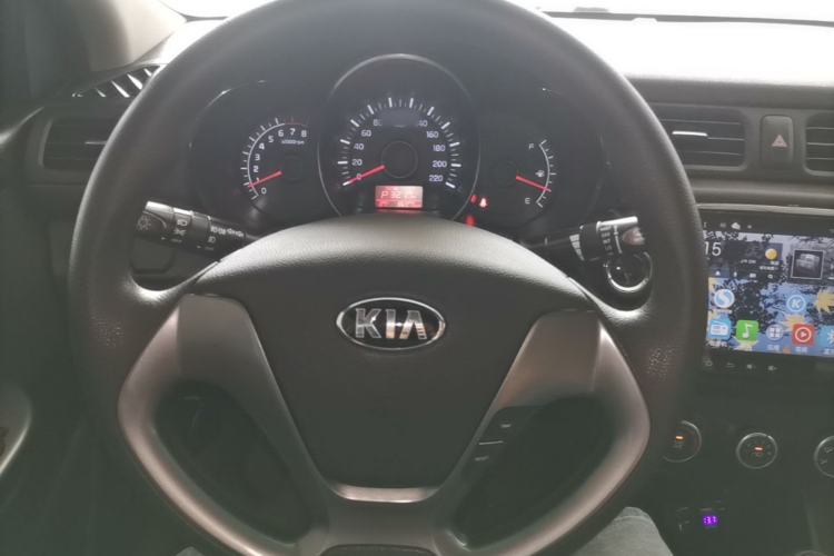 Used Kia K2 2015 Sedan 1.4L Automatic GLS Steering Wheel